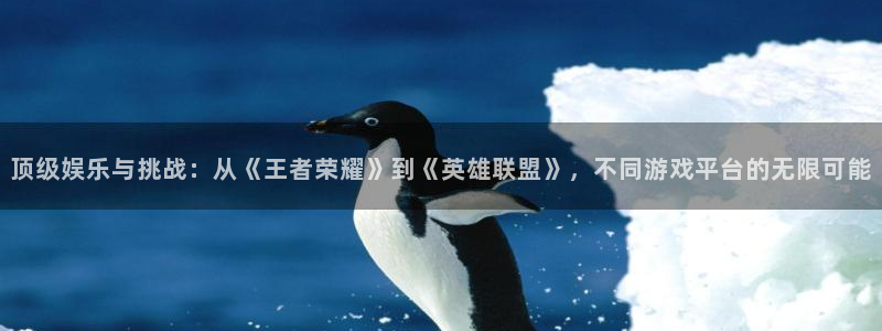 星辉平台注册官网入口：顶级娱乐与挑战：从《王者荣耀》到《英雄联盟》，不同游戏平台的无限可能